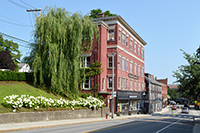Bellows Falls, VT - Historical Society and Flowers
